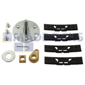 Kit de roulement d'arbre de tambour à visser pour sèche-linge d'origine et authentique Ariston ALE, AS, ASL, Hotpoint VTD, Indesit IS, ISL