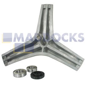 Kit de joint d'huile et croisillon de tambour 30 mm compatibles avec les séries Hotpoint, Indesit WMA, SCR 1400 tpm
