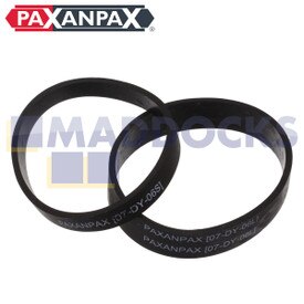 Kit de courroie de transmission « embrayage moteur » « embrayage de brosse » compatible avec modèles à embrayage Dyson (Paquet de 2)