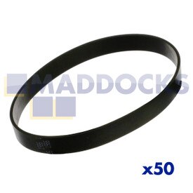 En vrac compatible pour les courroies d'entraînement en vrac de type « Morphy Richards » emballées 50 x en vrac [équivalent à 25 paires]