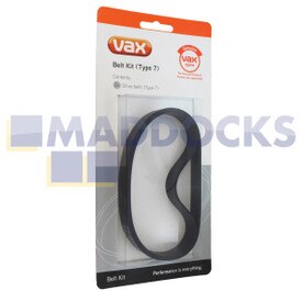 Courroies Vax V-006/VS-10 d'origine et authentique (Paquet de 2)