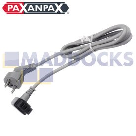 Compatible pour BSH Bosch, Neff, Siemens Multi-Model Fitting Lave-vaisselle 2 broches EU Prise secteur et cordon d'alimentation Câble