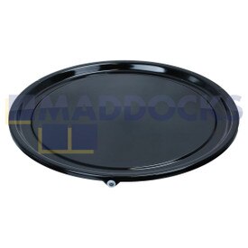 Genuine Original Bosch HBC84; Siemens HB84 Series Microwave Enamelled Turntable Plate and Runners 