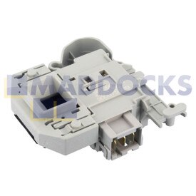 Commutateur d'interdiction d'origine et authentique pour lave-linge BSH Bosch, Siemens 3TZ, WAE, WAP, WAQ, WAS, WM12, WM14, WM16 fabriqué par EMZ (PA-GF8 Type 881)