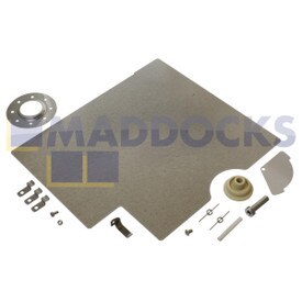 Genuine Original Bosch HBC86; Neff C67; Siemens HB86 Series Microwave Aerial Antenna Set & Ceramic Plate Repair Set