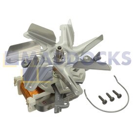 Ensemble moteur d'origine pour four à ventilateur Bosch Serie 6 NBA5, NBS5