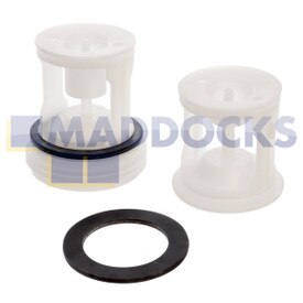 Filtre de lave-linge d'origine et authentique pour pompe de vidange 51-IN-11 de modèle Ariston, Hotpoint