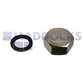 Véritable bouchon d'obturation en laiton de 3/4" d'origine Indesit (lot de 10)
