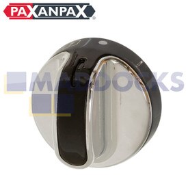 Compatible pour Belling 60EDO, 601EDO; Nouveau monde 541ETC, 551ETC, 601ETC, 601EDO série principal four électrique noir et chrome bouton de commande