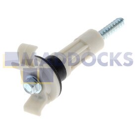 Kit de boulons de transit d'origine Whirlpool (1 vis + 1 entretoise)