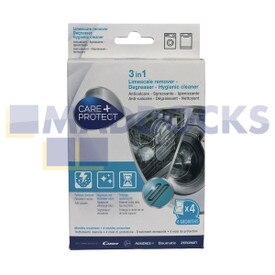 Genuine Original Hoover 'CPD1004' Type Washing Machine & Dishwasher 3 In 1 Limescale Remover Degreaser Hygienic Cleaner (Pack of 4)