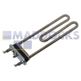 Résistance chauffante compatible pour machine à laver séries Baumatic, Vestel Bush N146CA2, A127LDW, A146CDW ; Swan Essentials W612 W712 MV6000 (1 850 W)