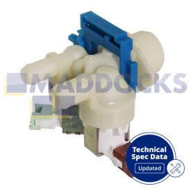 Compatible for AEG L6, L7; Electrolux WAL Series Washing Machine Water Inlet Solenoid Valve