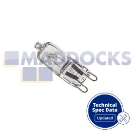 Genuine Original Electrolux Produced Multi-Model Fitting Oven Halogen Lamp Bulb (G9, 230V, 25W)
