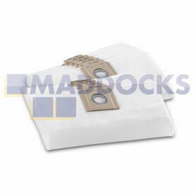 Sacs à poussière en microfibre SMS d'origine Karcher T10, T12, Trek Vac 2, Trek Vac 3 Series (lot de 10)