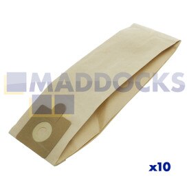 Sacs en papier de filtration d'origine Karcher T7/1, T9/1, T10/1 série 'L' (Paquet de 10)