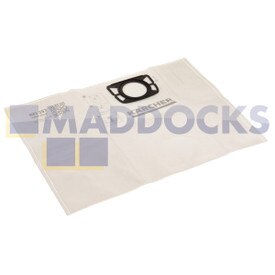 Véritable Original Karcher 'KFI357' Type WD2, WD3, KWD1-3, WD3.200-WD3.800M, SE4001-2 Series Aspirateur SMS Sacs à poussière en microfibre (Lot de 4)