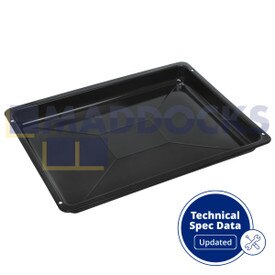 Véritable Original Beko, Flavel, Lamona, Blomberg, Leisure Multi-Model Fitting Four Drip Pan Tray (462mm x 372mm x 38mm)