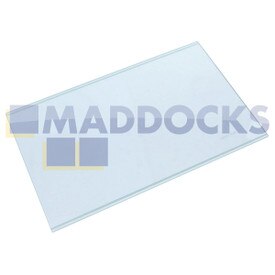 Véritable Original Beko SN140220, SS140020 Type Réfrigérateur Congélateur Étagère en Verre (463mm x 285mm x 4mm)