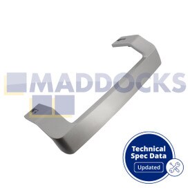 Poignée de porte pour congélateur-réfrigérateur authentique et d’origine Beko LXD6145B, TLDC671S, TFFC671S