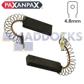 Balais de carbone compatible moteur AEG/FHP (36 mm x 12 mm x 5 mm, Paquet de 2)