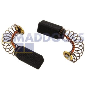 Balais de carbone de tondeuse à gazon et d'outil électrique à profil carré Black & Decker (13 mm x 6,3 mm x 6,3 mm, Paquet de 2)