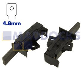 Balais de carbone d'origine et authentique 'Type R' pour moteur de type AEG/FHP (33 mm x 12 mm x 5 mm, Paquet de 2)