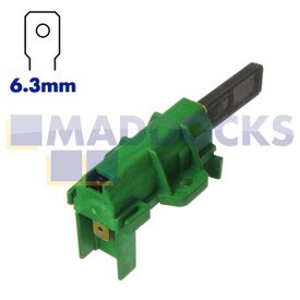 Balais de carbone d'origine et authentique 'Type L24MF7' pour moteur de type Arcelik (31 mm x 12 mm x 5 mm, Paquet de 1)
