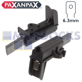 Balais de carbone d'origine et authentique 'Type L94MF7' pour moteur de type Arcelik (30 mm x 12 mm x 5 mm, Paquet de 2)