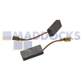 Compatible pour les broyeurs, scies sauteuses, grignoteuses, routeurs, balais de charbon de moteur de scie (5 mm x 8 mm x 18 mm, lot de 2)