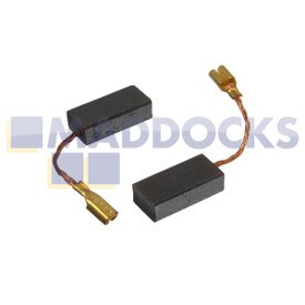 Compatible pour les ponceuses à disque Bosch, les meuleuses d'angle, les balais de charbon de moteur de dégauchisseuse (5 mm x 8 mm x 15,5 mm, lot de 2)
