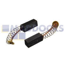 Compatible pour Bosch perceuse, ponceuse, cutter, tournevis, scie sauteuse, moteur de taille-haie balais de charbon (6,5 mm x 6,5 mm x 17 mm, lot de 2)