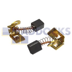 Compatible pour Bosch GSB, perceuse série GSR; Balais de charbon de moteur de tournevis (6 mm x 7,5 mm x 9 mm, lot de 2)