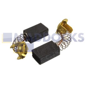 Compatible pour les balais de charbon de moteur d'outil électrique Hitachi (7 mm x 11 mm x 17 mm, lot de 2)