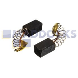 Compatible pour les balais de charbon de moteur d'outil électrique Hitachi (6,5 mm x 7,5 mm x 12 mm, lot de 2)
