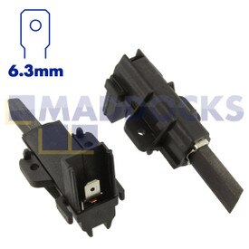Balais de carbone de type Performa d'origine et authentique pour moteur Hoover (27 mm x 12 mm x 5 mm, Paquet de 2)