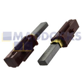 Balais de carbone de largeur 6,22 mm pour commutateurs 2,86 cm à 22-barres d'origine et authentique fabriqués par Ametek Lamb pour les moteurs 220-240 V de largeur 10,92 cm, 12,192 cm et 14,48 cm (833378-50, 30 mm x 11 mm x 7 mm, Paquet de 2)