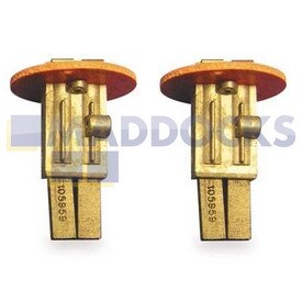 Genuine Original Ametek Lamb Produced 220V Carbon Brushes for 7.5" Motors (833196-50, Pack of 2)