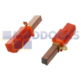 Balais de charbon authentiques et d’origine Ametek, produits par Lamb de 120 V pour moteurs de 5,7 pouces (833446-65, paquet de 2 pièces)