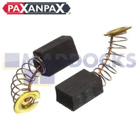Compatible pour les balais de charbon de moteur d'outil électrique de type Makita CB411 (6 mm x 9 mm x 12 mm, lot de 2)
