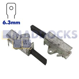 Balais de carbone compatibles avec les moteurs Zem/Sole (28 mm x 12 mm x 5 mm, Paquet de 2)