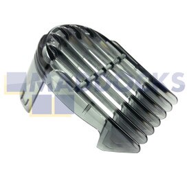 Petit peigne de guidage de coupe d'origine et authentique pour séries Philips QC5510, QC5530, QC5570 (3 mm-15 mm)