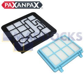 Compatible pour Philips 'FC8010/01' Type Marathon Compact, PowerPro Compact, PowerPro City Series Filtre Kit