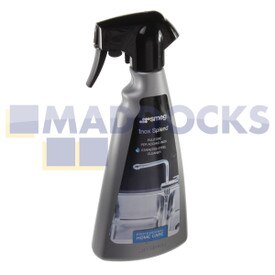 Nettoyant de surface en acier inoxydable d'origine et authentique pour Smeg Inox Splend (500 ml)