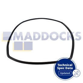 Joint d'étanchéité de porte principale d'origine compatible pour modèles Beko D, DC, SC524X, Belling Country 100F, Flavel P5PDS, ML10FRS, CA10FRS