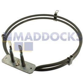 Résistance de four à ventilation d'origine et authentique pour modèles Beko ODF, OIF, OSF 20000, Flavel FL95FRXP, FLV91FX (1800 W)