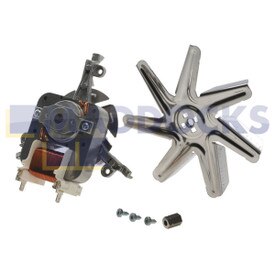 Ensemble de moteur de four d'origine et authentique pour modèles BSH EBM-PAPST Produced Siemens HB, HBR, PHC (RRM/A32-4218AX, 220 V-240 V, 50 Hz-60 Hz, 35 W)