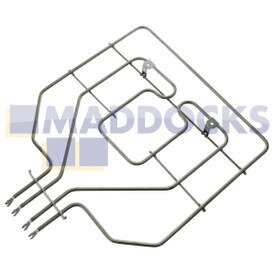 Compatible pour BSH Bosch, Neff, Siemens 3HB, B, HB, HBA, HBB, HBG, HBN, HE63, HEB, HEG, HEN, élément de cuisson de la série P1 (2800W)