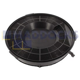 Filtre de carbone compatible Elica modèle 28 (240 mm x 33 mm, Paquet de 1)