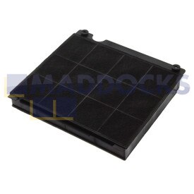 Compatible pour le filtre de hotte à charbon de bois Elica 'Type 15' (210 mm x 230 mm x 30 mm)
